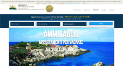 Desktop Screenshot of ammiraglio.it